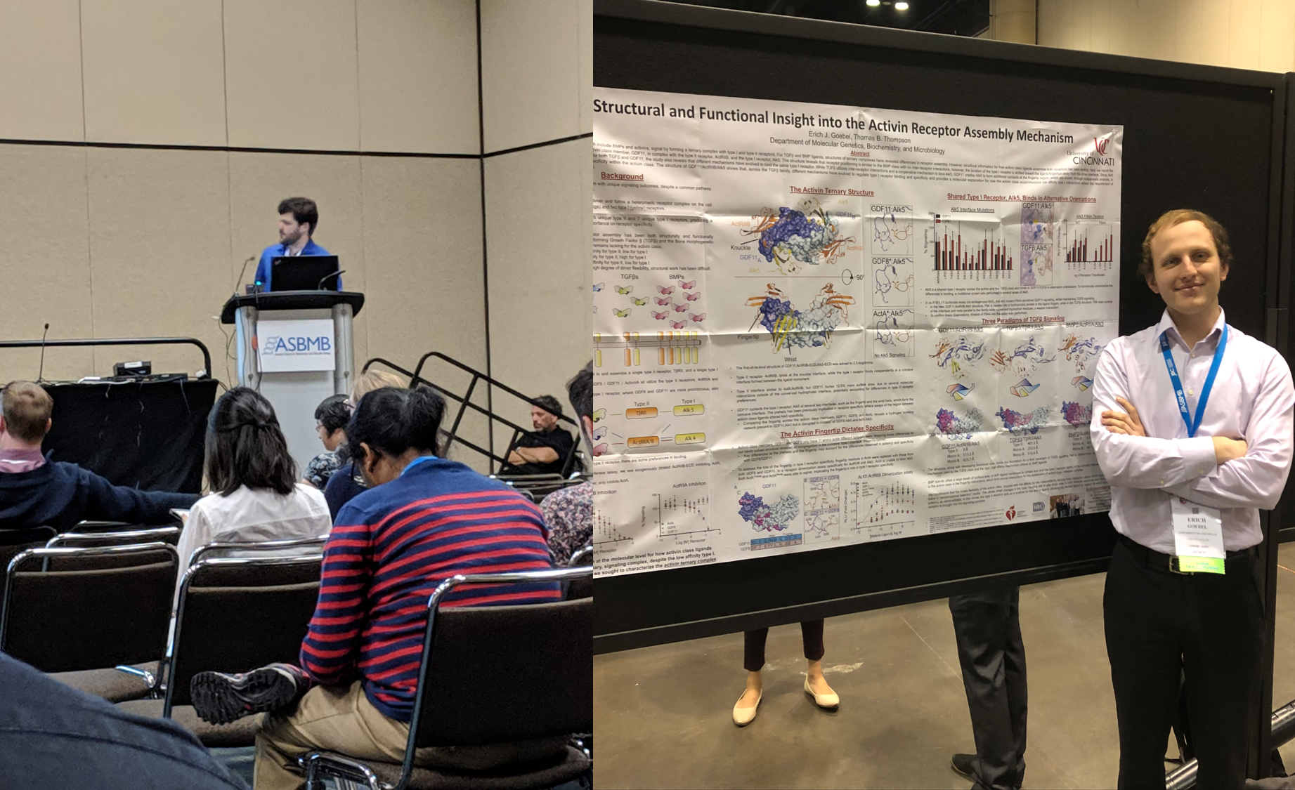 Jason, Erich, and Tom attended EB 2019 with Erich and Jason presenting their work!