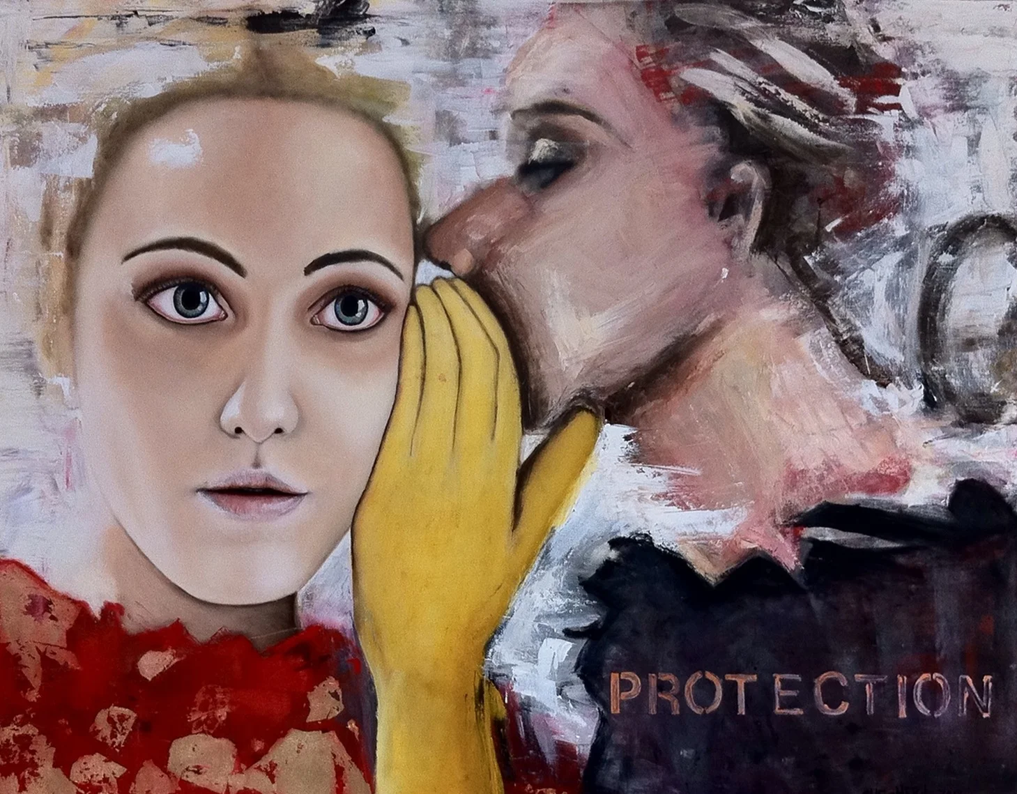 TAKE PERSPECTIVE, 2013, OIL ON CANVAS, 30X40 IN