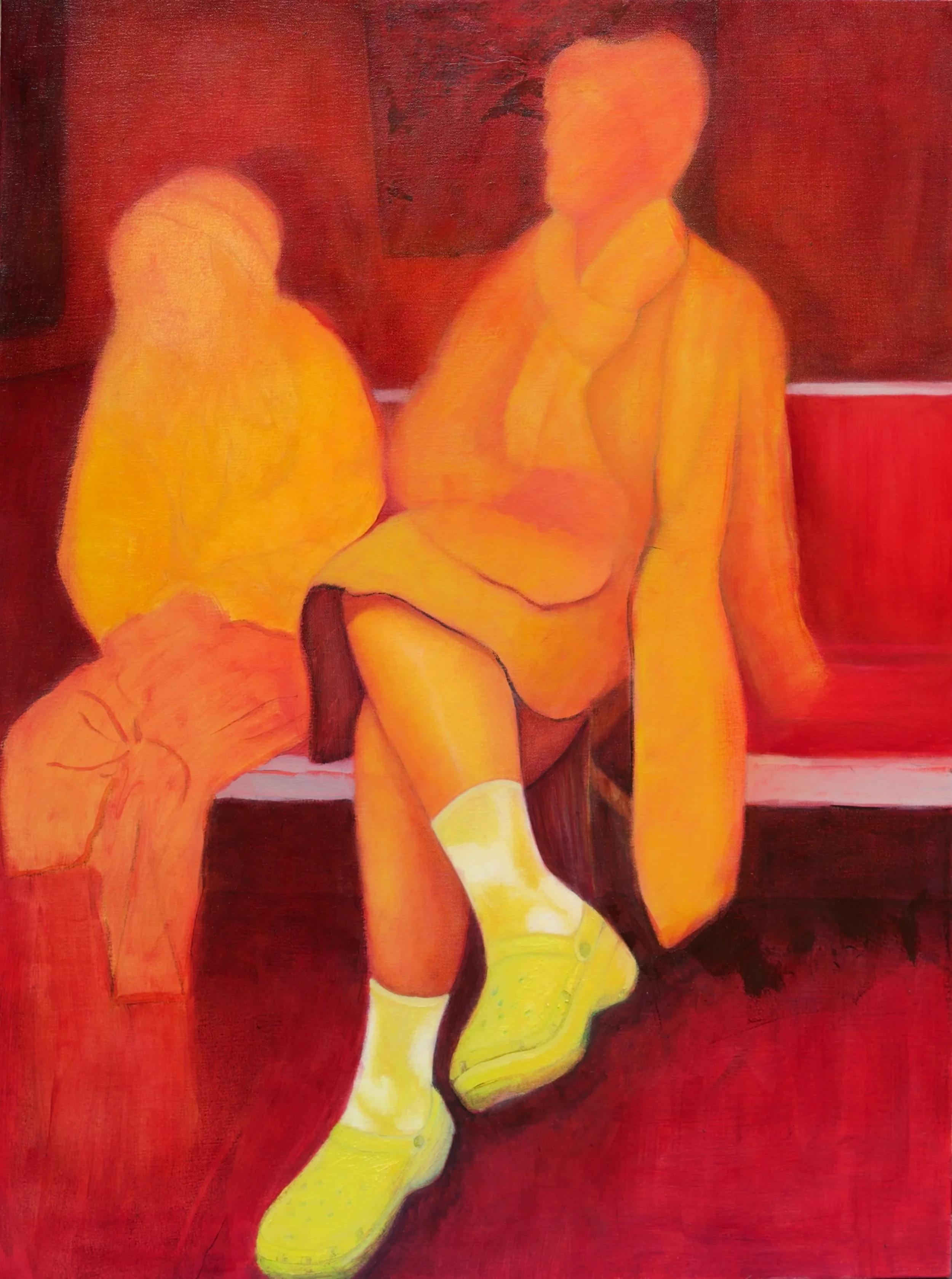 Traces | 2026 | Oil on canvas | 40 x 30 inches