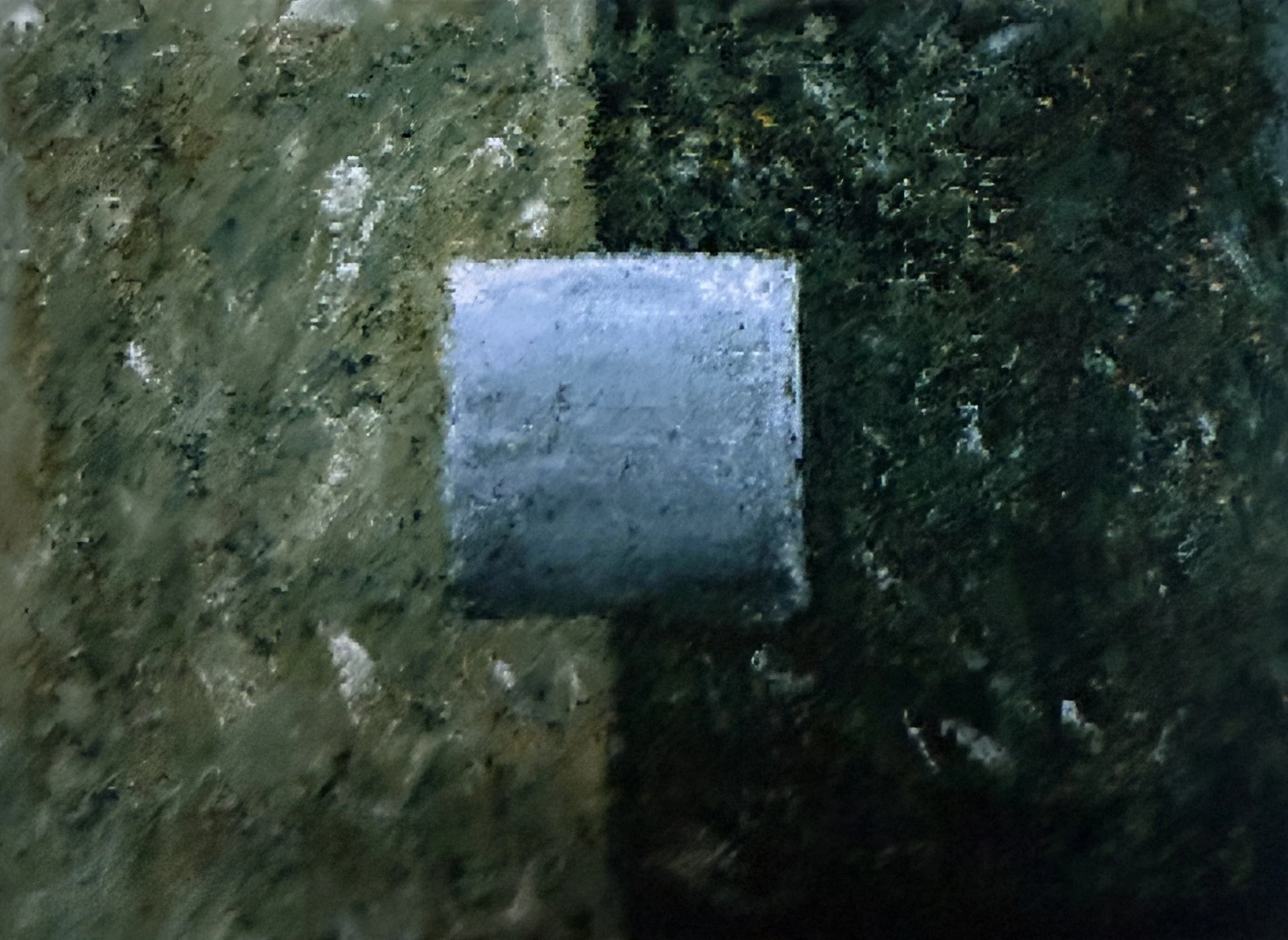 PUERTA DE LA PERCEPCIÓN, 1999 |  
 
Acrylic, sand, pigment and varnish on canvas 
 
24ｘ32 in. (61ｘ81 cm) 
