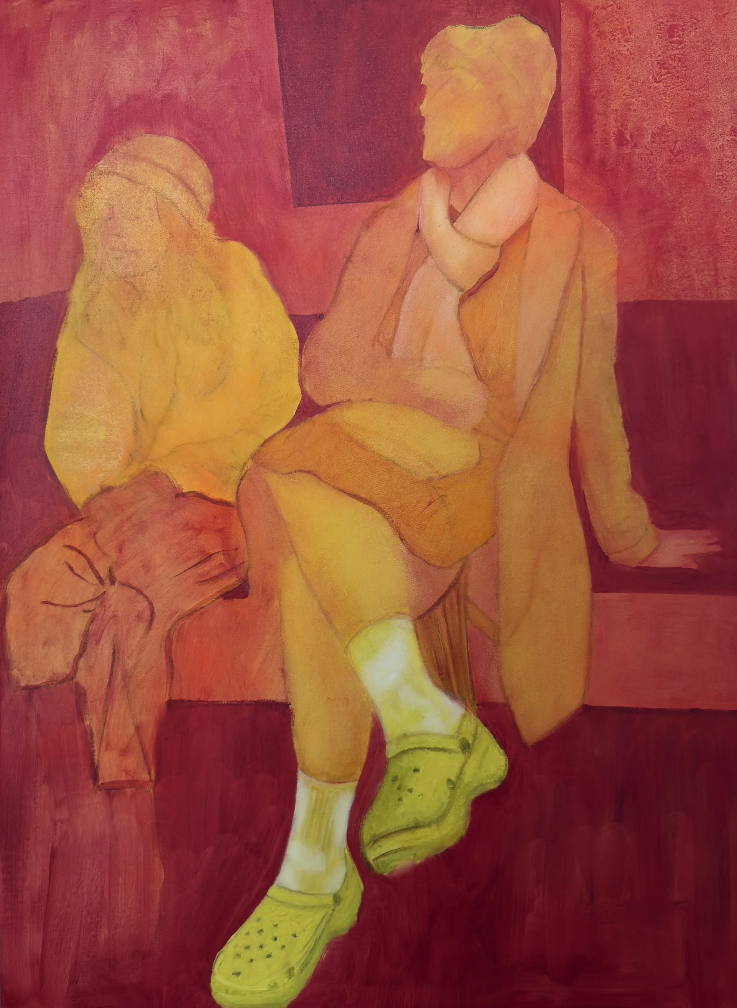 Trace, 2026 

Oil on canvas 

60 x 60 inches 
