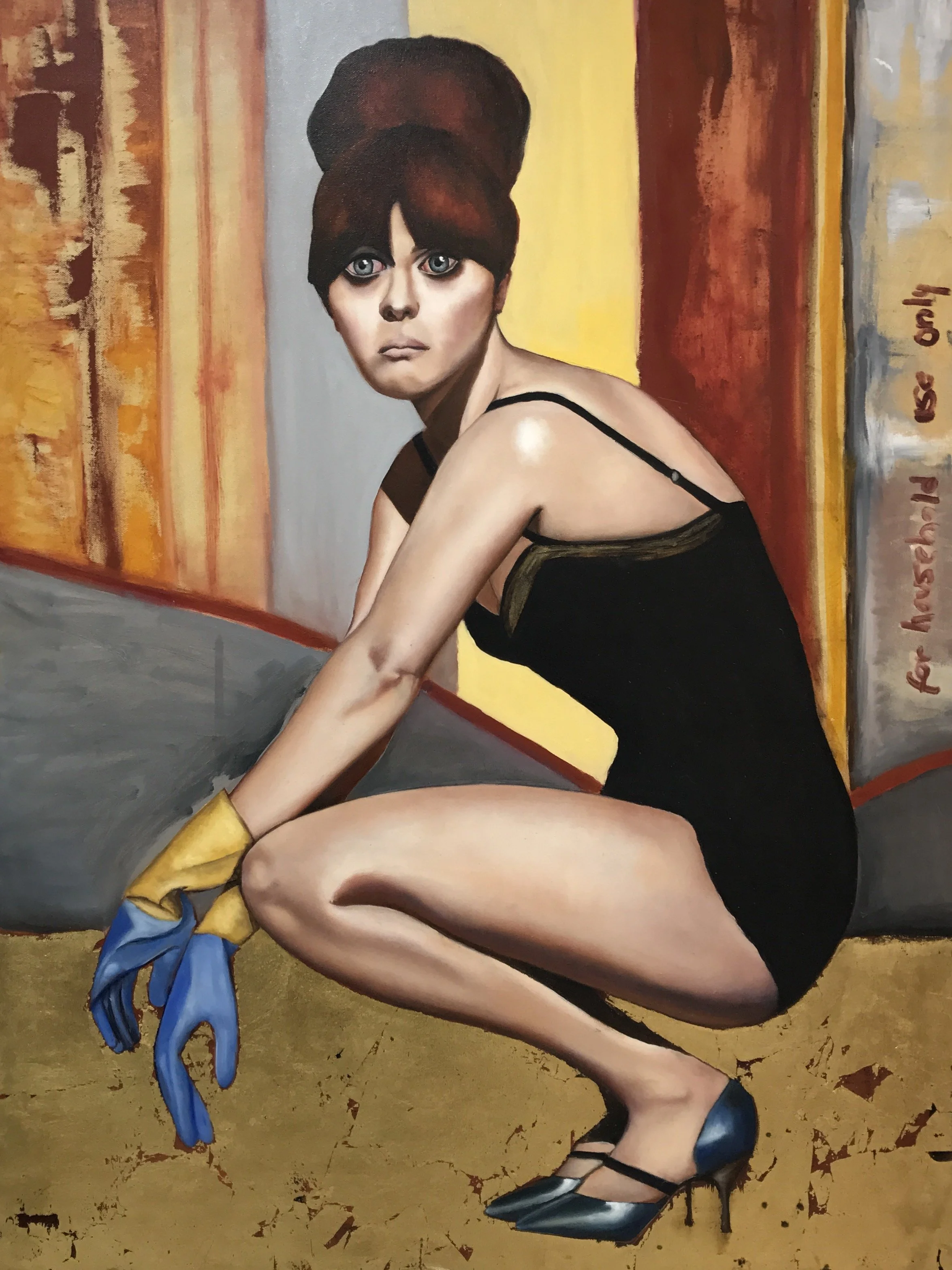 For Household Use Only, 2012 |  

Oil on canvas  

40ｘ30 inches
