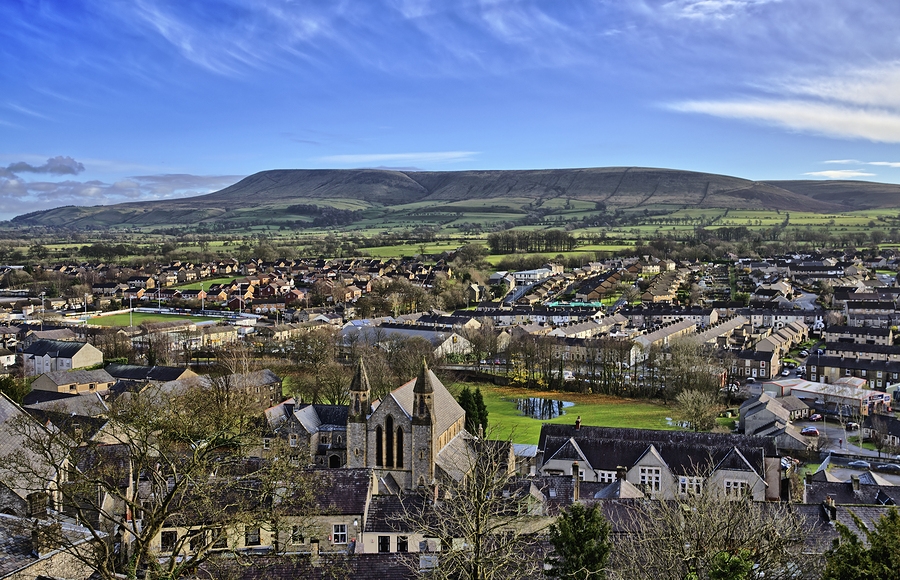 Pendle Hill, Lancashire, UK, where many of the "witches" were brutally murdered