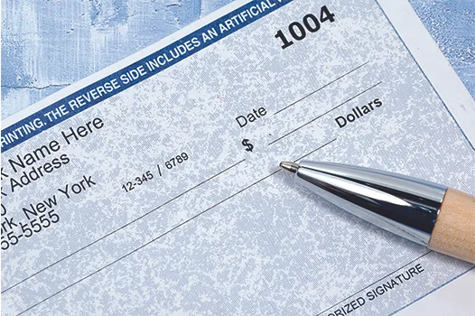 Payroll Services CAS_Check book