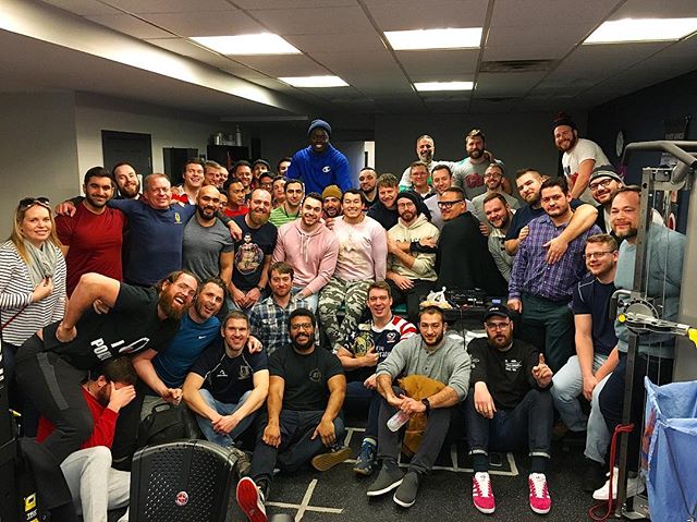 #TBT to #GothamRugby first meeting of 2019 a few weeks ago! The lads (and Lady) got together to discuss Play Offs, Road to Nationals, Gotham Golds spring season, and the @capcitycup! The Knights have an exciting few months planned ahead and we can&rs