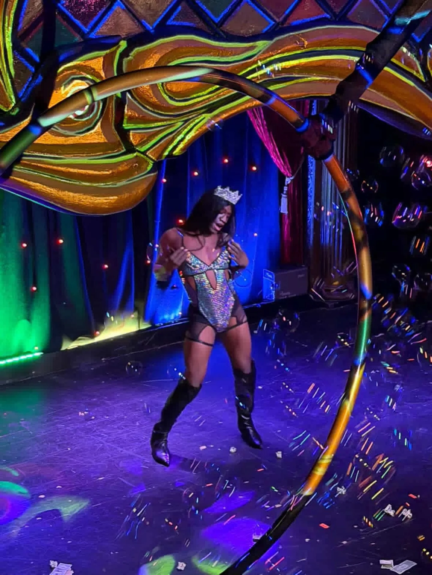 Announcing the winner of the 11th Annual Gotham Drag Show, Brandy Manhattan! Mama didn&rsquo;t just win the show, she became the entire event. Fierce, flawless, and served MOMENT after MOMENT. The stripper pole performance on stage? Slayed BOOTS. The