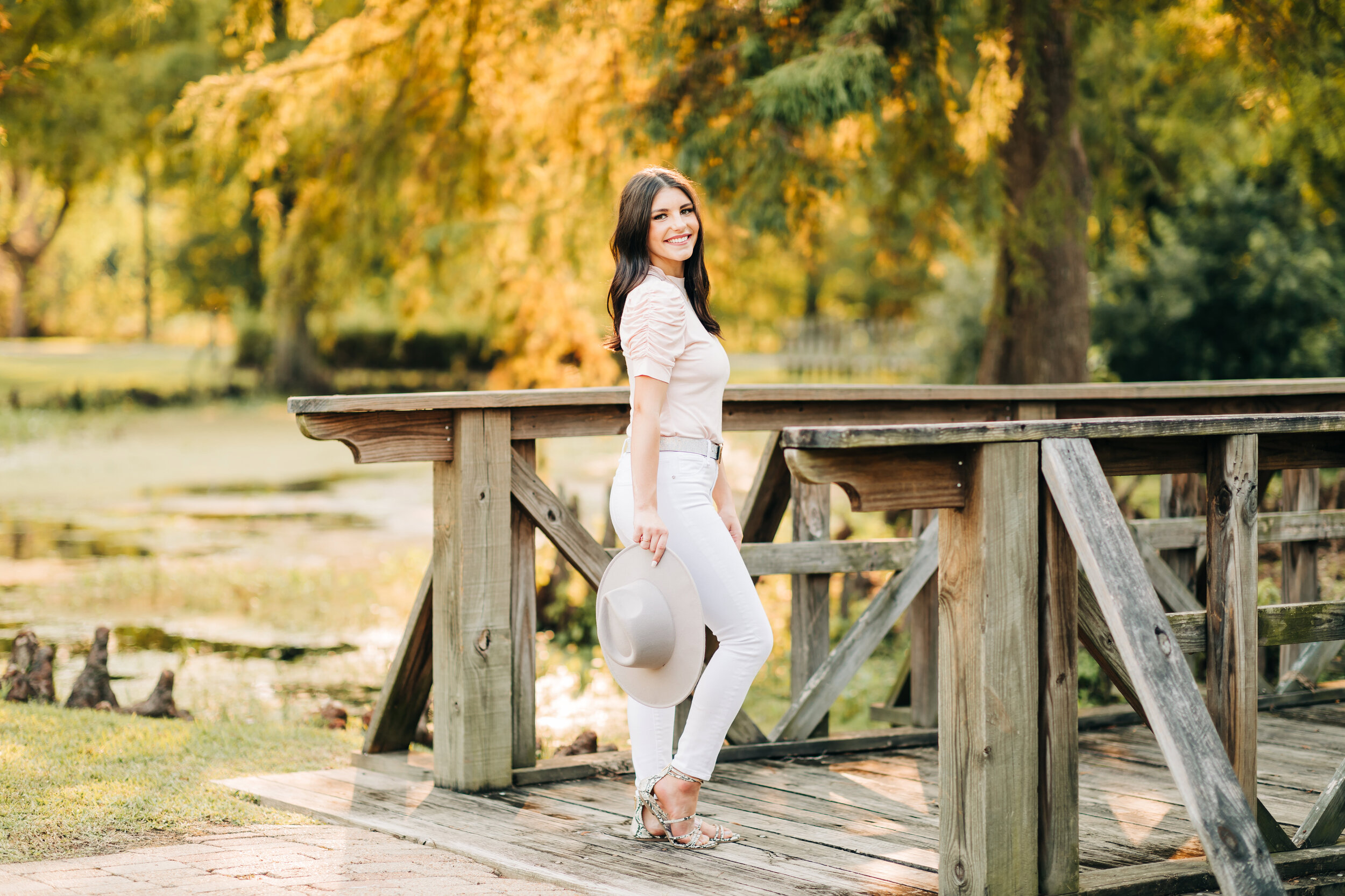 Caroline's Acadian Village Senior Session