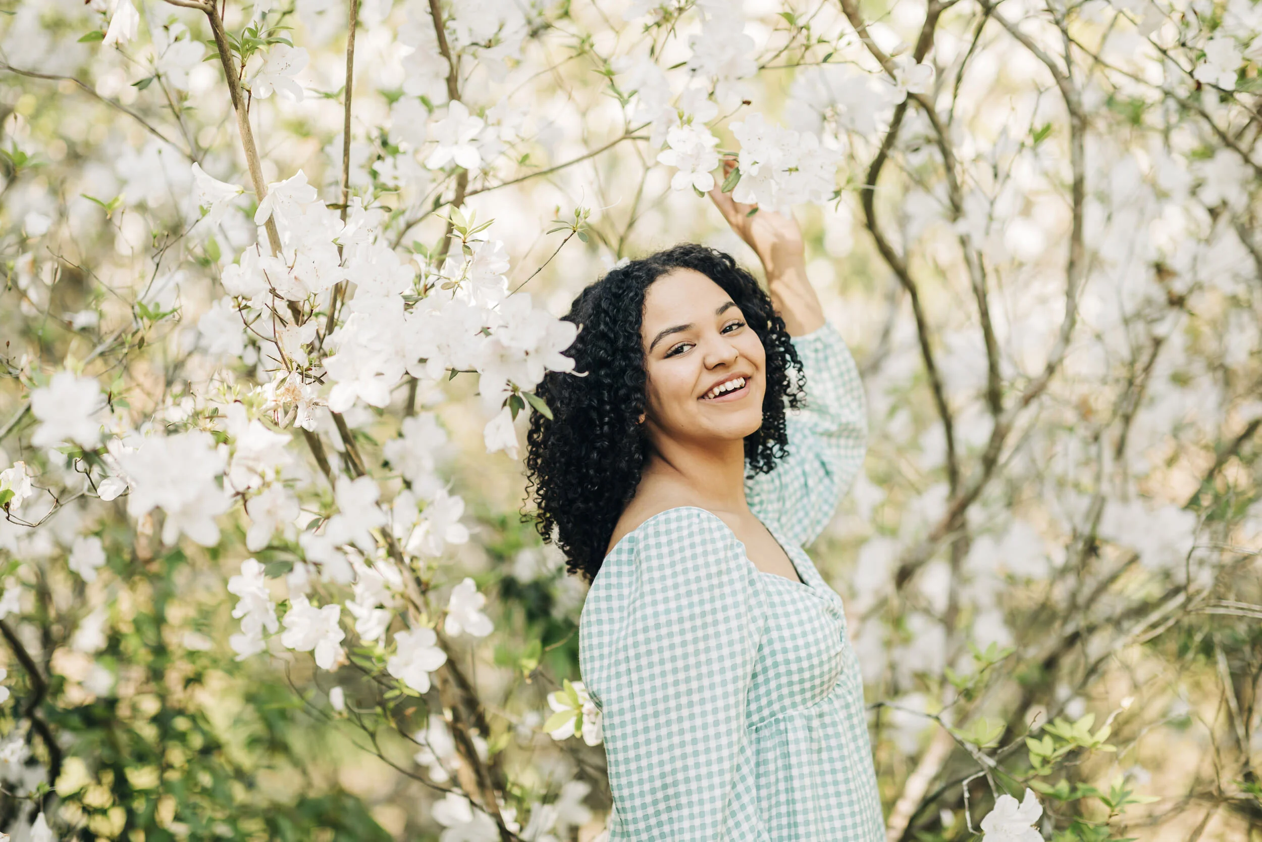 Sierra's Rip Van Winkle Gardens Senior Session