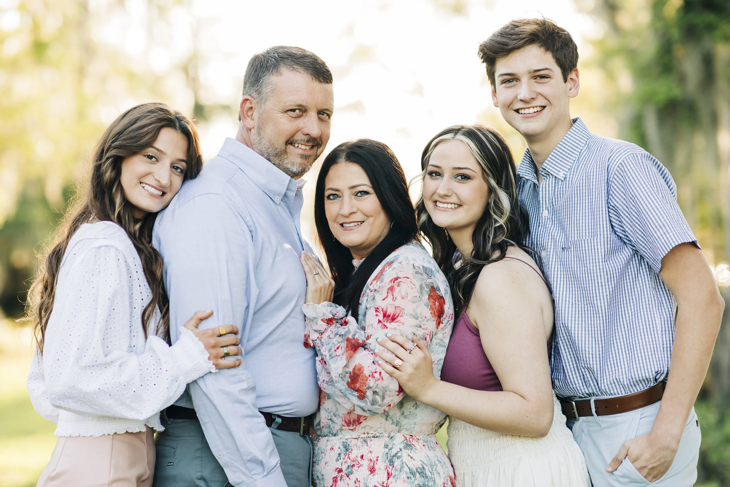 The Lopez's Lake Martin Family Session