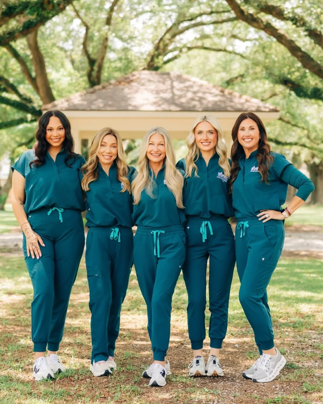 Just getting home from a little self care appointment with @skinbyalexandrarose at @inspiredhealth.wellness and I gotta tell ya&rsquo;ll I just love those girls! I recently got to photograph this gorgeous team of ladies and today I got to be on the r