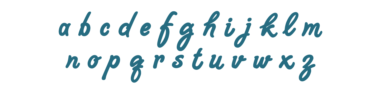 Lower Case Alphabet