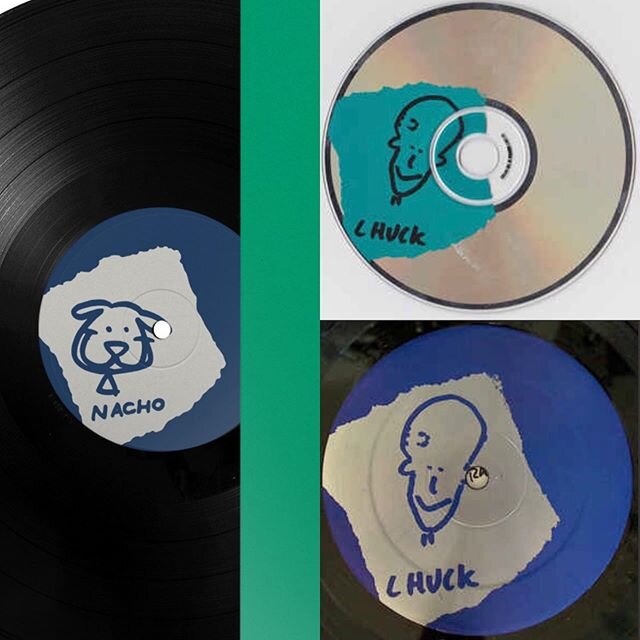 If you know, you know!
.
Left: The B-Side center label I made for the 2020PRB comp.
.
Right Top/Bottom: The CD and B-Side label from the 1996 &ldquo;Survival Of The Fattest&rdquo; comp that blew my mind the day I heard it in my friend (and future ban