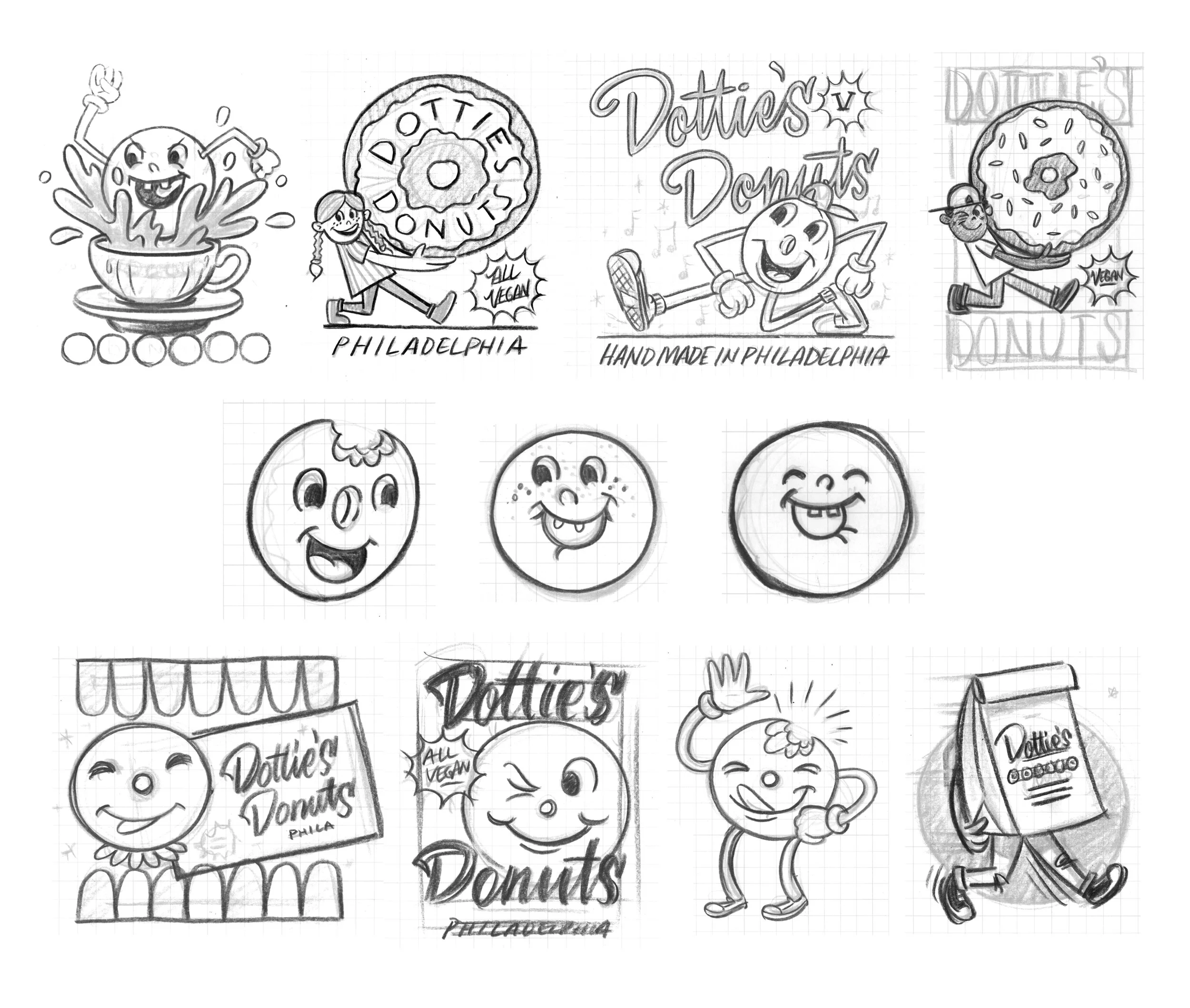 Pencil Concept Sketches