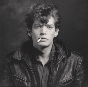 Self-Portrait , negative 1980; print 2008, Robert Mapplethorpe, Gelatin silver print, © Robert Mapplethorpe Foundation.