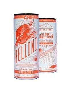 Peach Bellini Can 4-pack