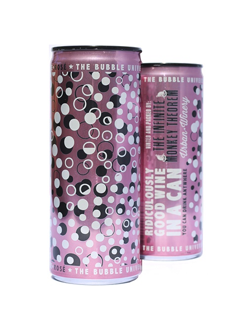 Rose' Bubble Universe Can 4-pack