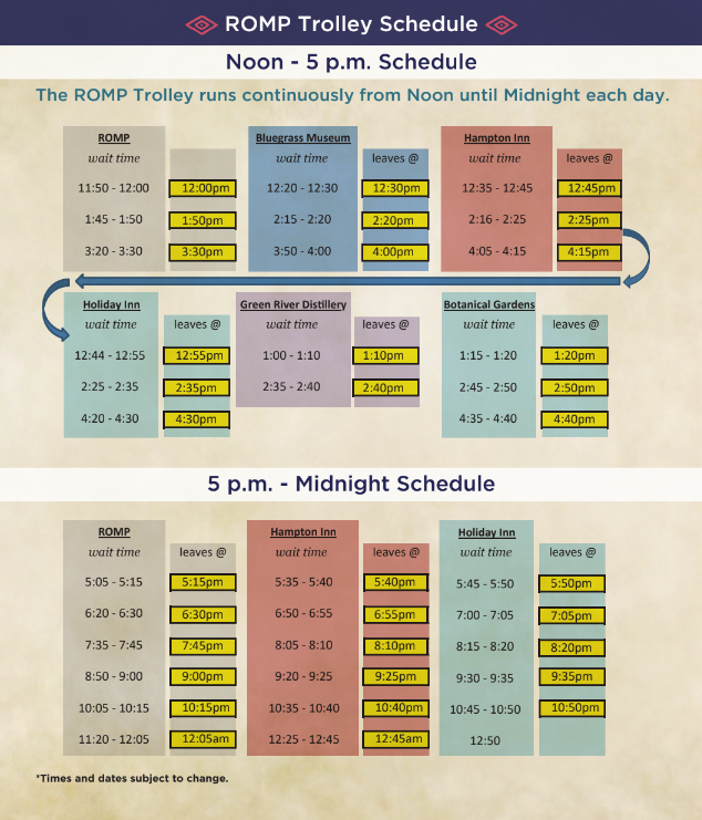 Hall Of Fame Schedule ROMP Fest Owensboro KY hall-of-fame-schedule-romp-fest-owensboro-ky