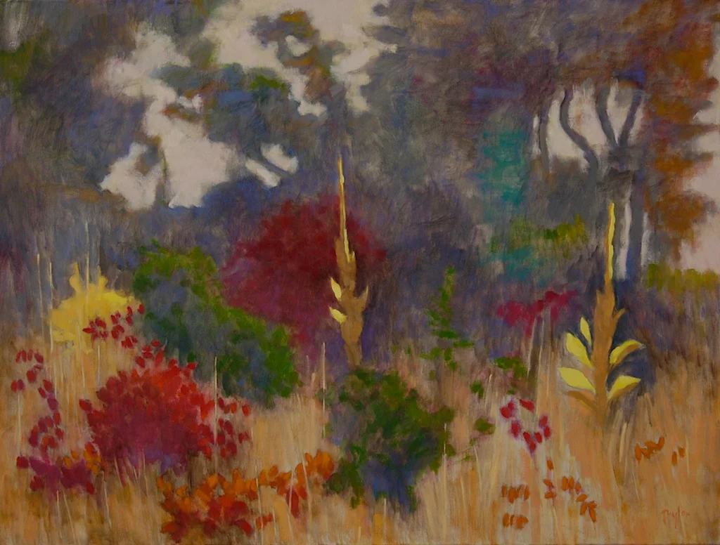 Mullein, oil on linen, 28 x 37