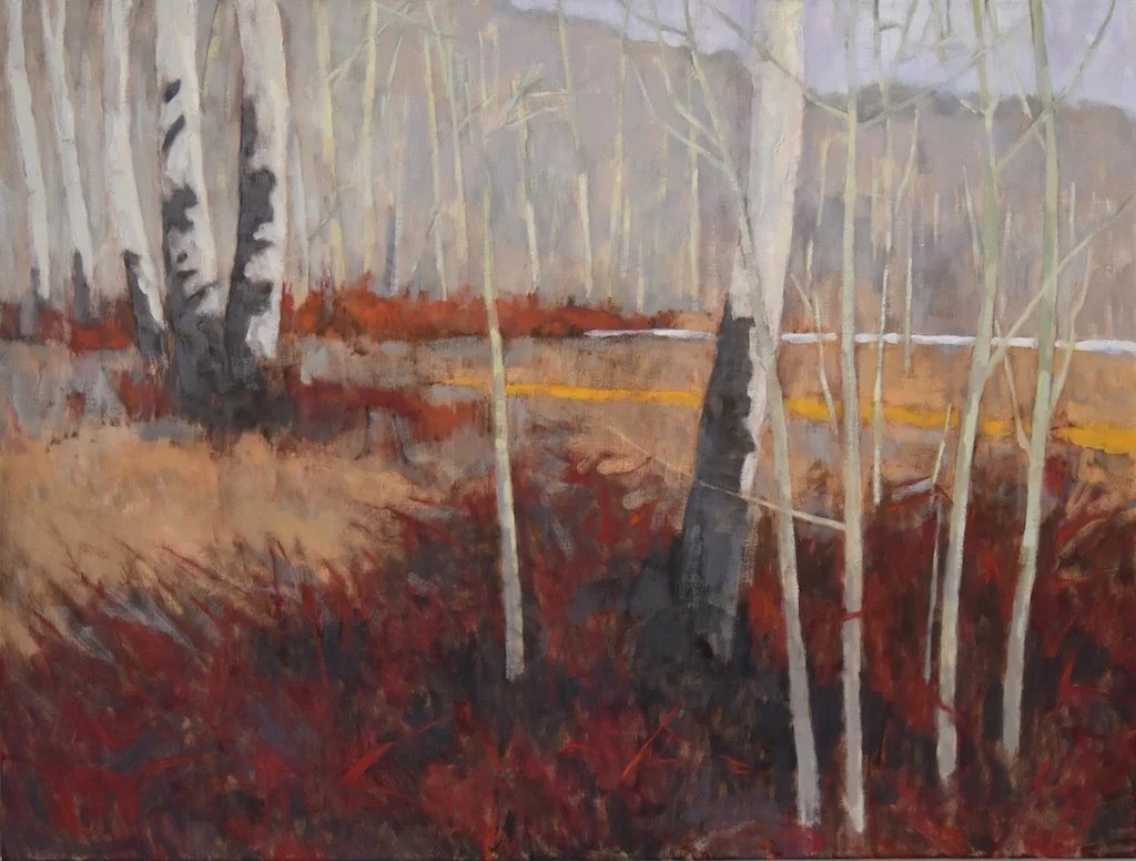 Final Drift, 28 x 37, oil on linen
