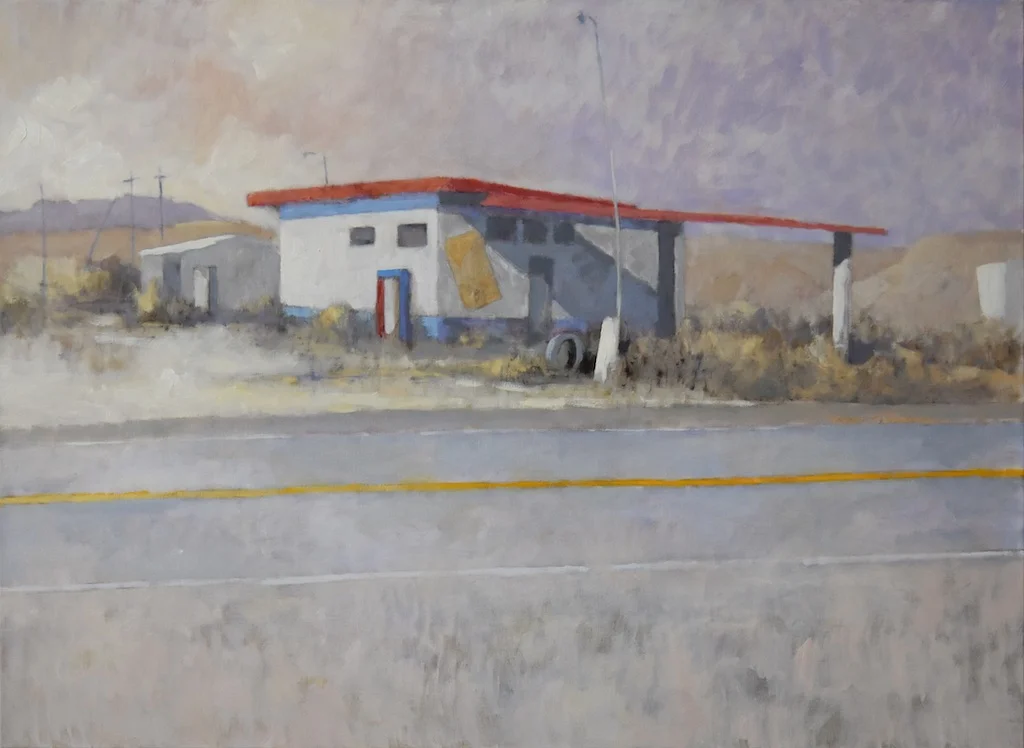 White House, 33 x 45, oil on linen