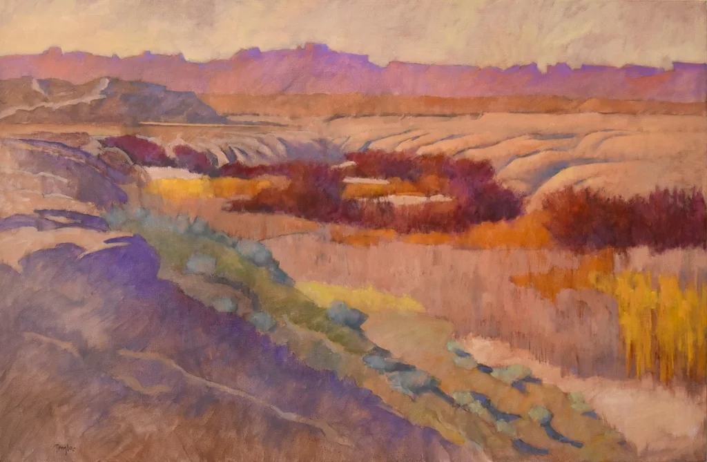 Jessies Twist, 34 x 52, oil on linen