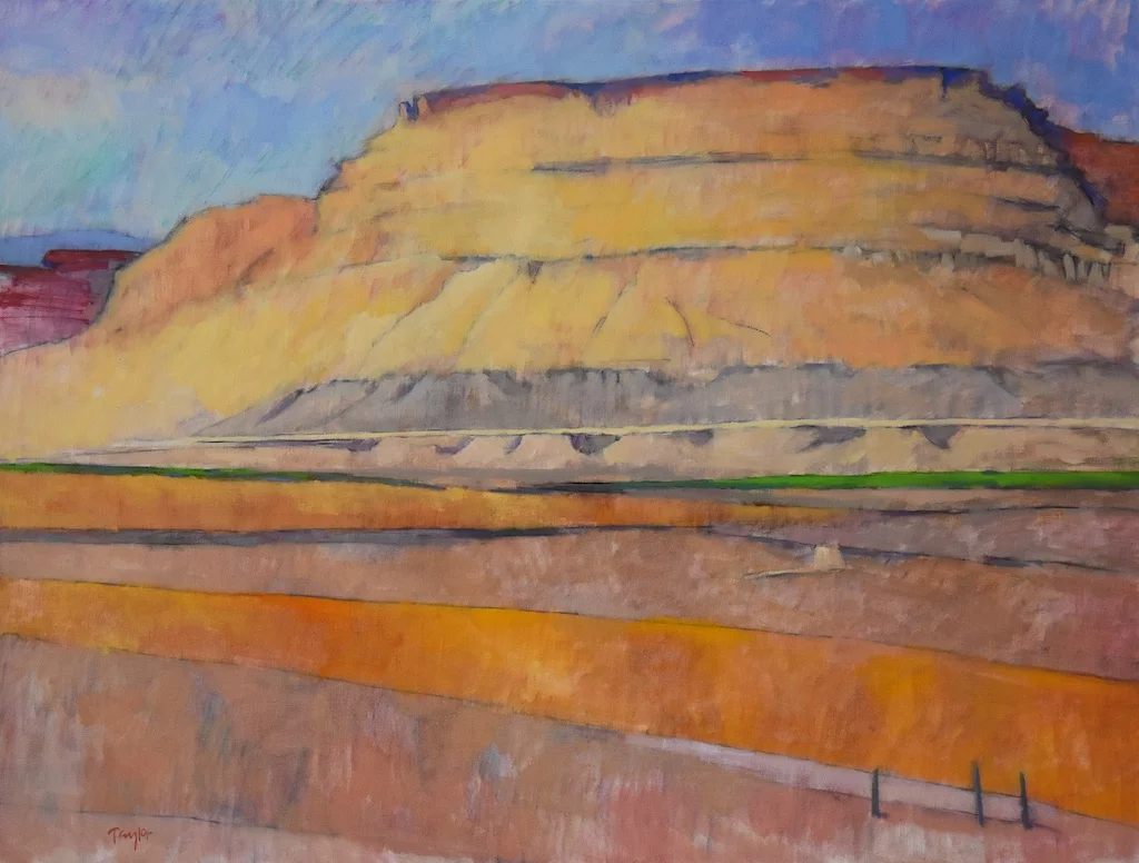 Suluar Mesa, 28 x 37, oil on linen