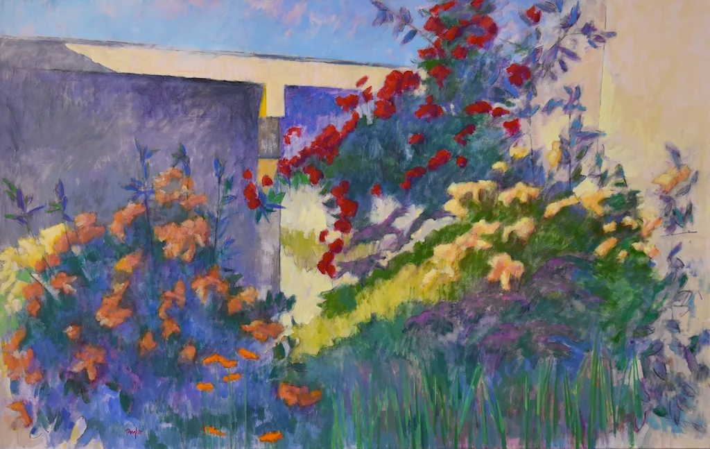 Backdoor, 33 x 52, oil on linen