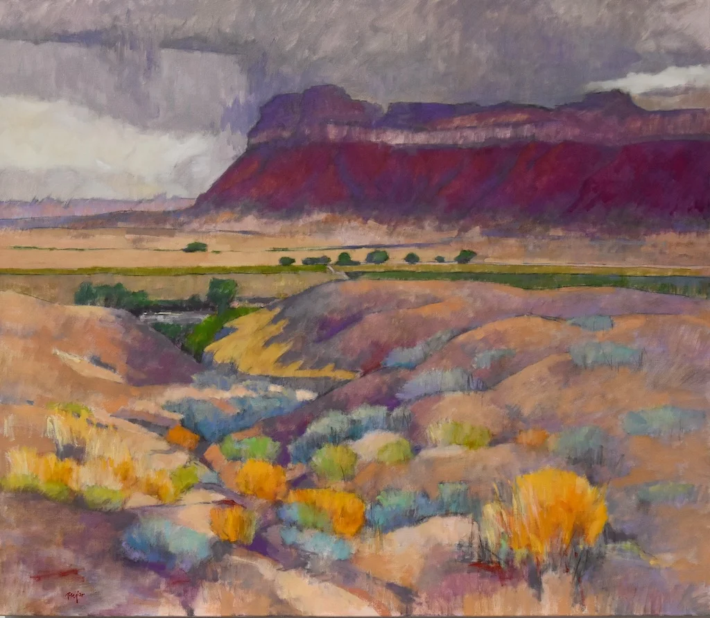 Little Elliott Mesa, 39 x 45, oil on linen