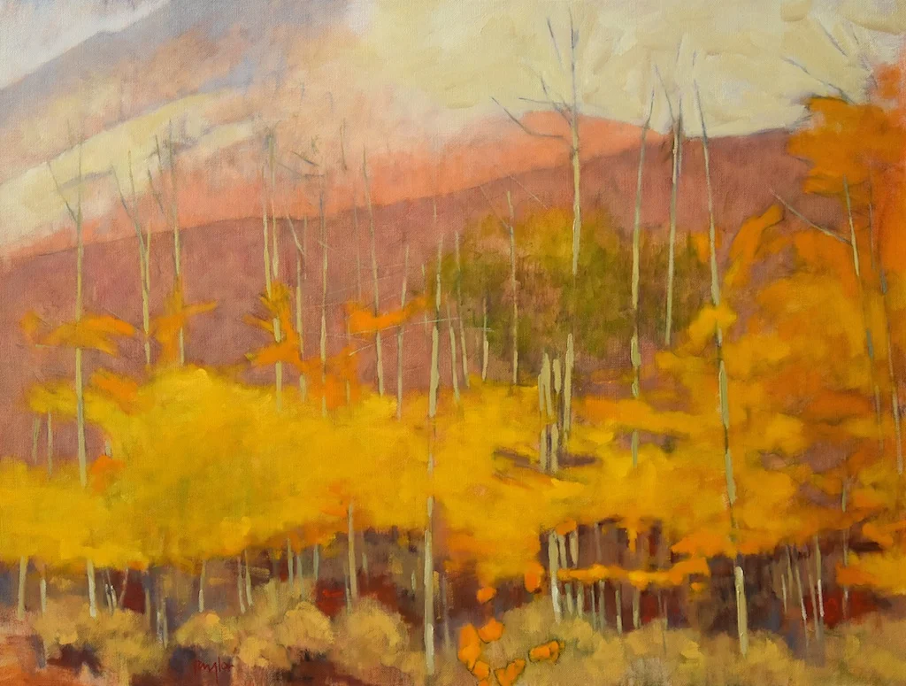 La Niebla, 25 x 33, oil on linen