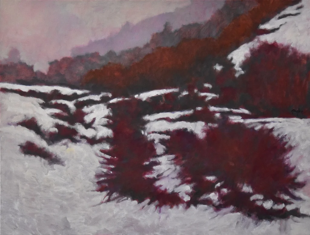 Ticks, 25 x 33 inches, oil on linen