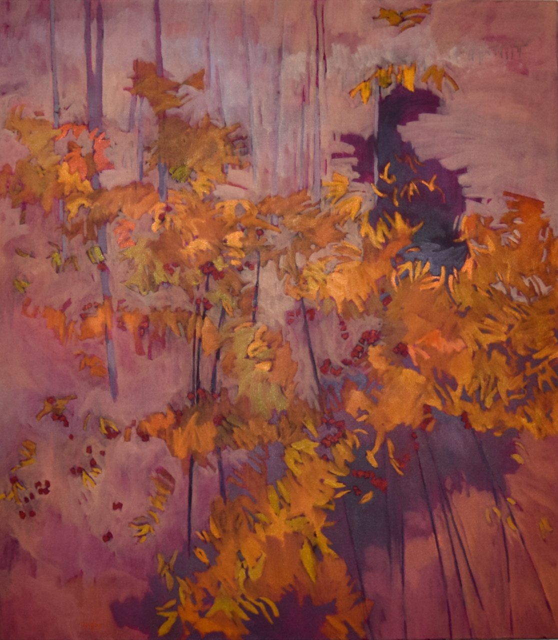 Woodsii, 52 x 46, oil on linen
