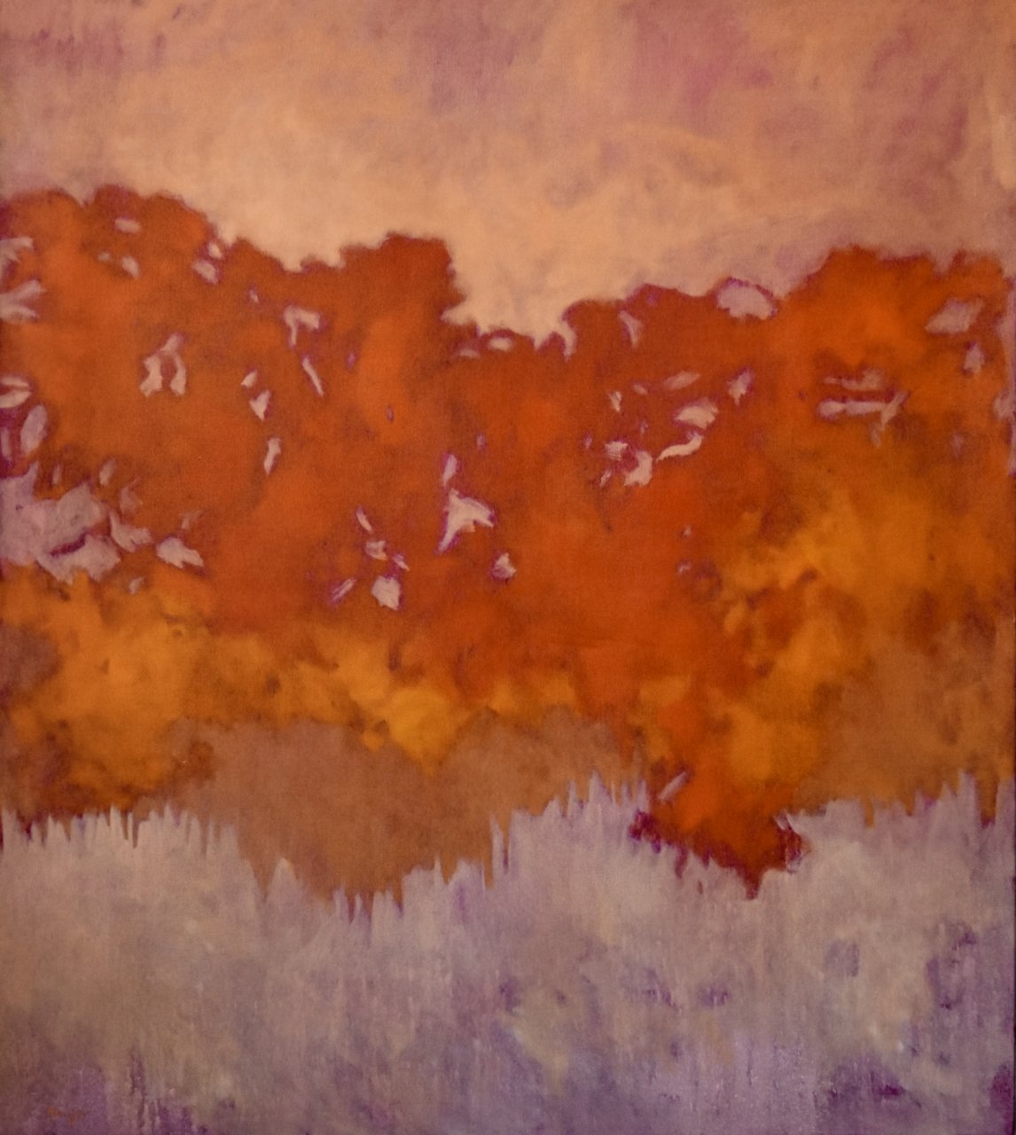 October, 52 x 46, oil on linen