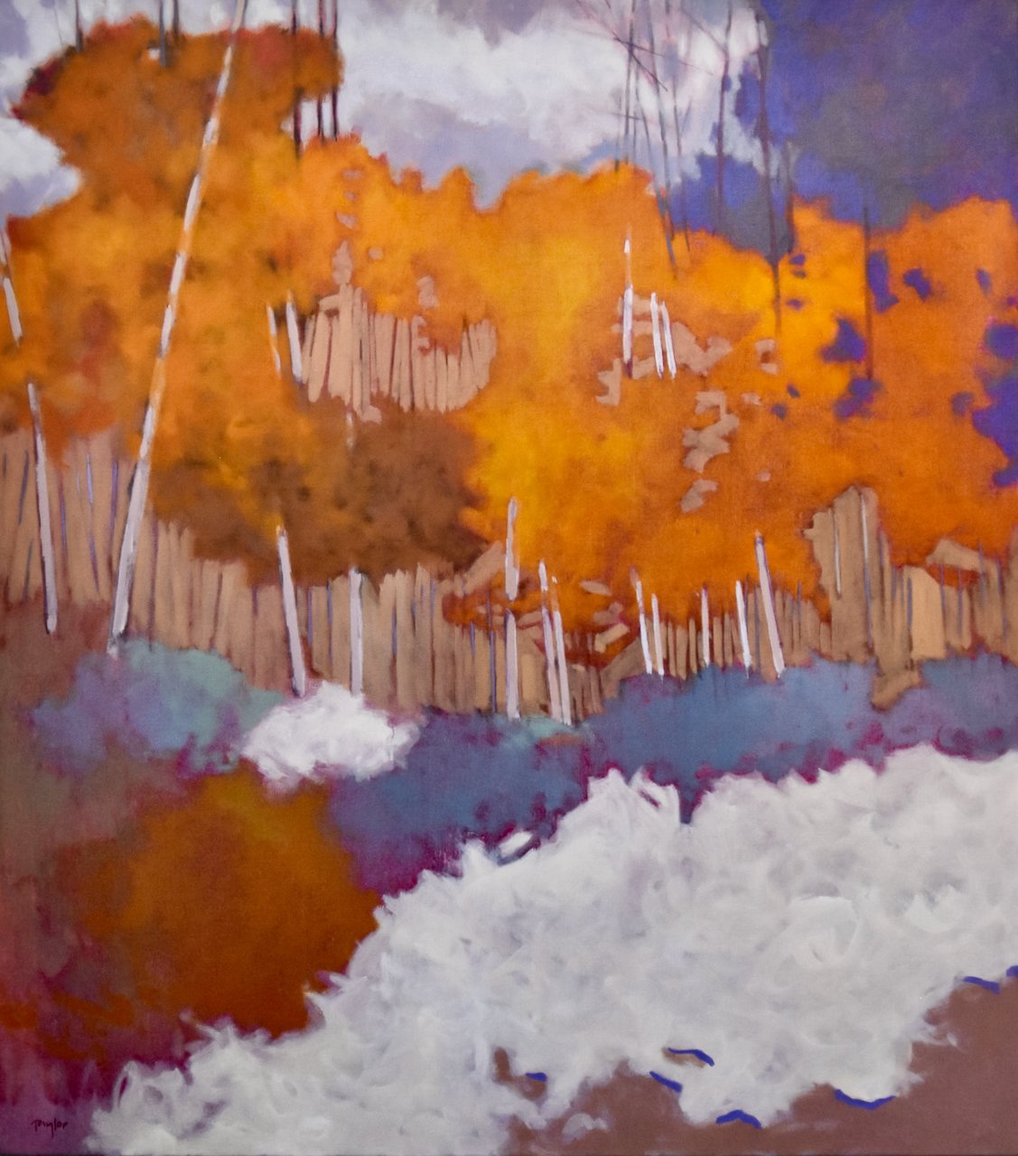 Too Early, 52 x 46, oil on linen