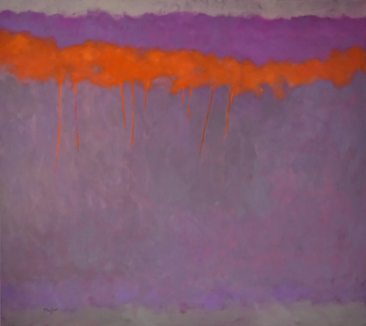 Slipknot, 33 × 37, oil on linen