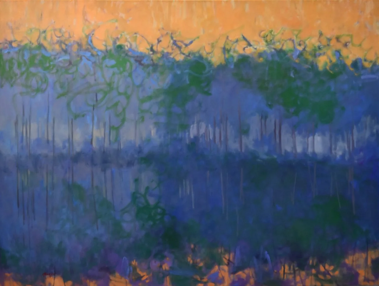 Square, 39 × 52, oil on linen