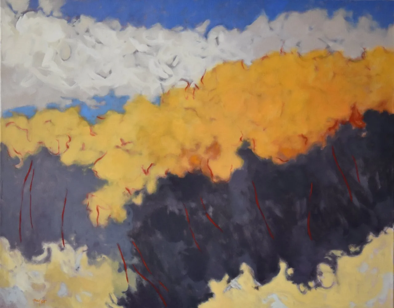 Twine. 37 × 47, oil on linen