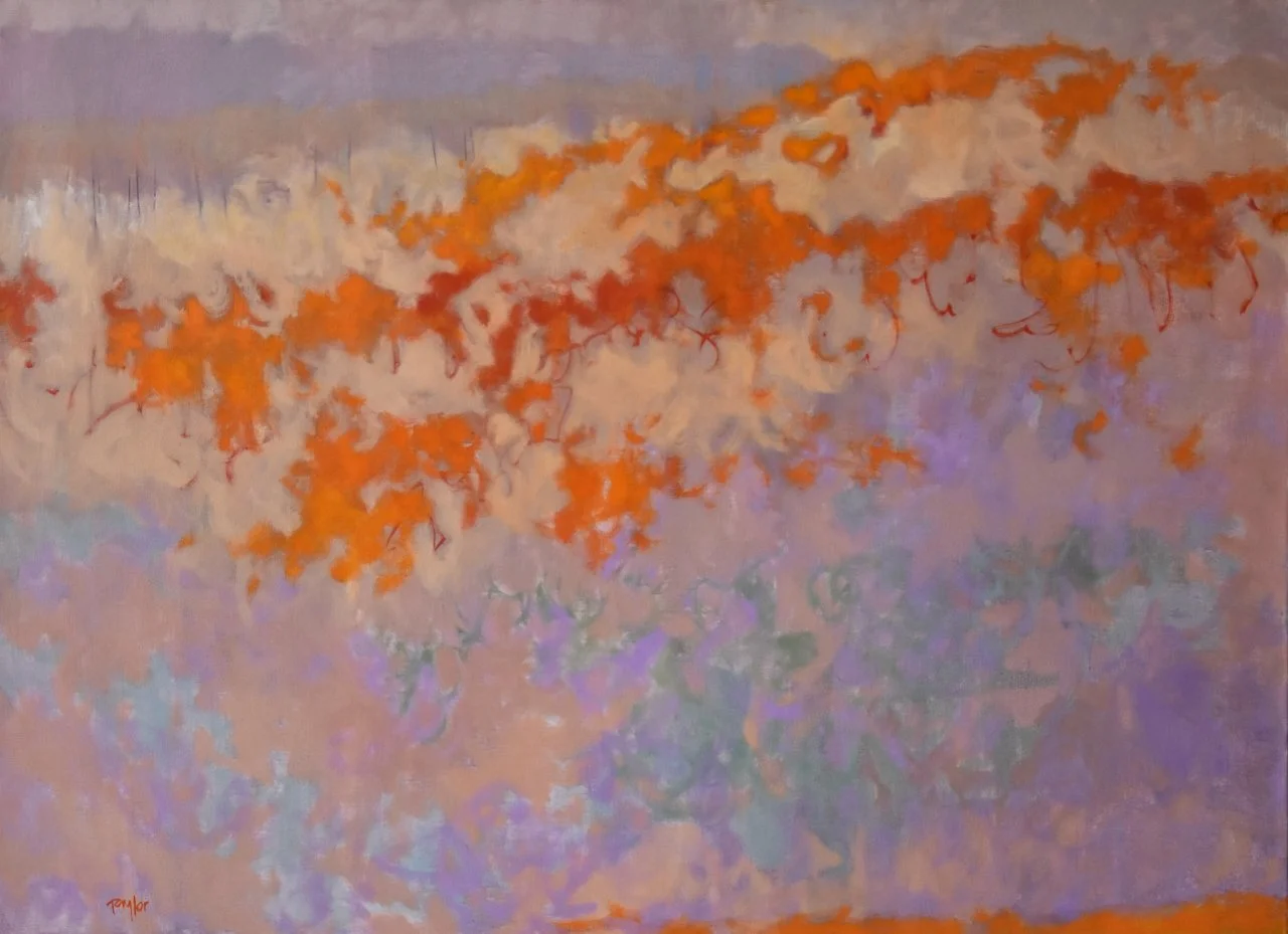  Stems, 38 × 52, oil on linen 