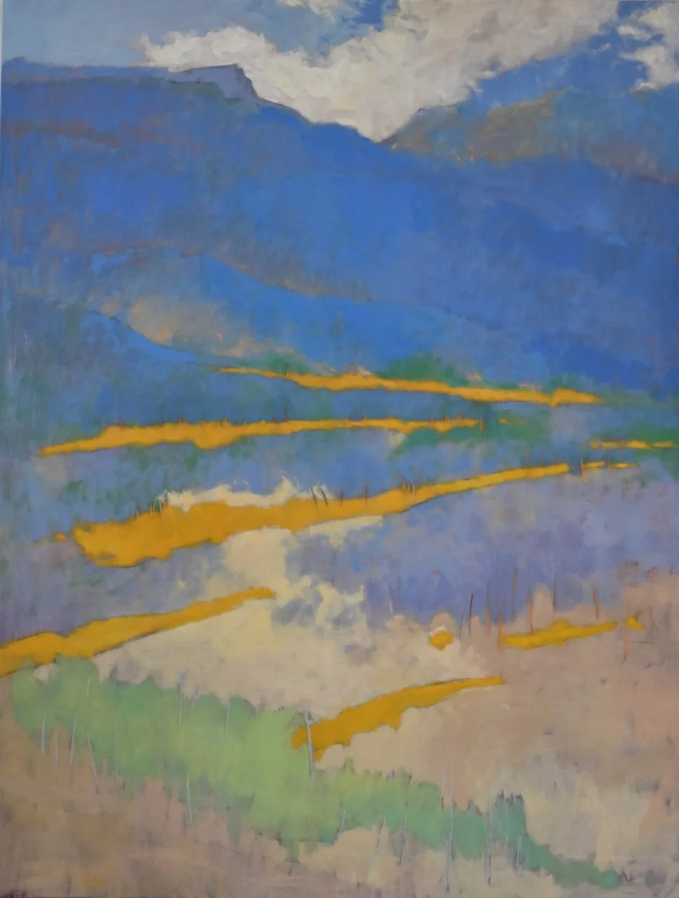  En Barbecho, 60 × 46, oil on linen 