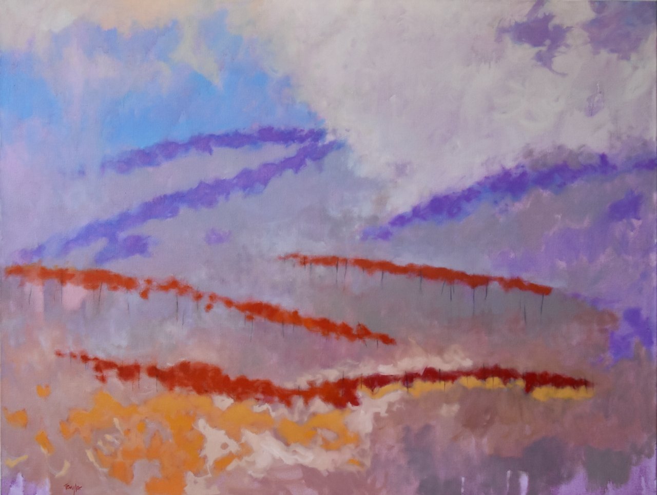  Back n Forth, 46 × 60, oil on linen 