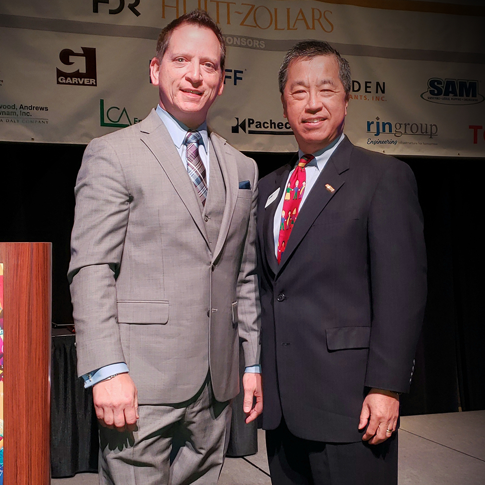  Event Co-Chairs Richard Arvizu of Binkley &amp; Barfield, Inc. and John Ho of Huitt-Zollars, Inc. 