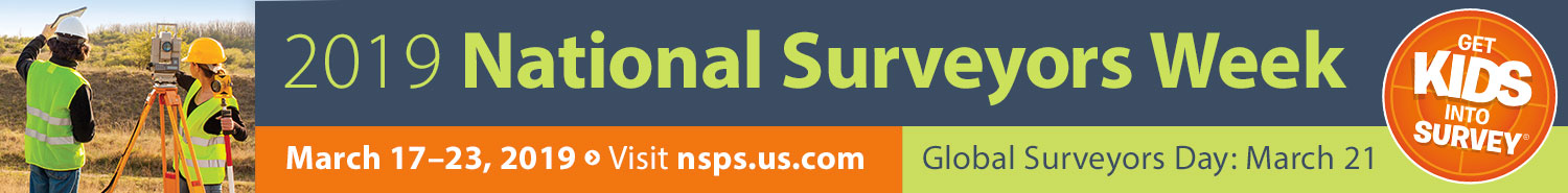Click here to learn more about National Surveyors Week