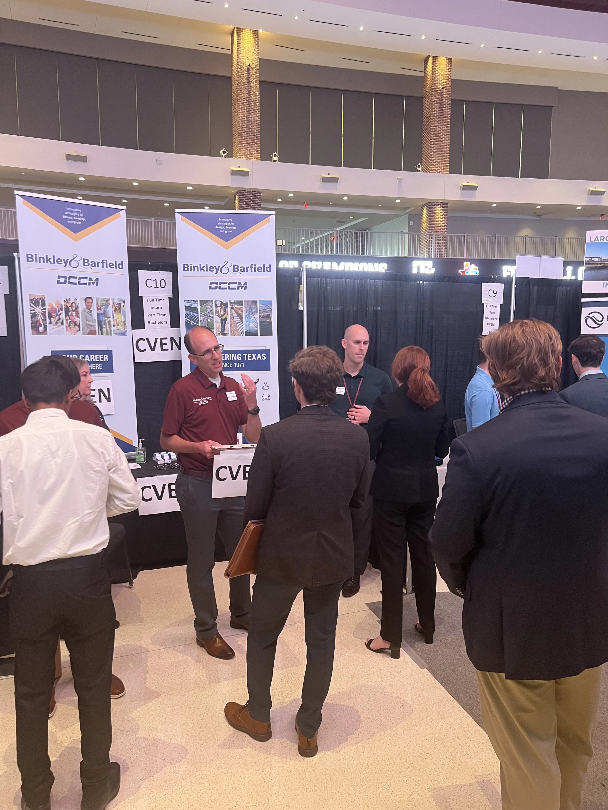 Binkley & Barfield DCCM Attends the TAMU Fall 2022 SEC Engineering