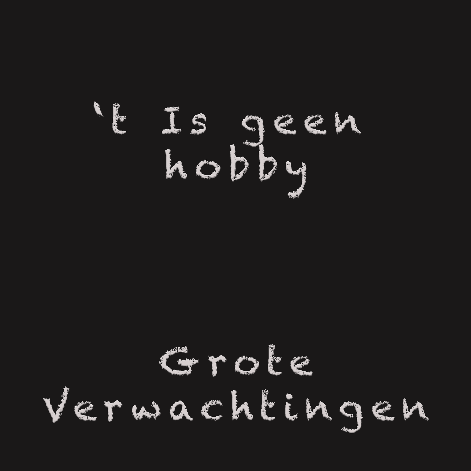 't Is geen Hobby episode artwork