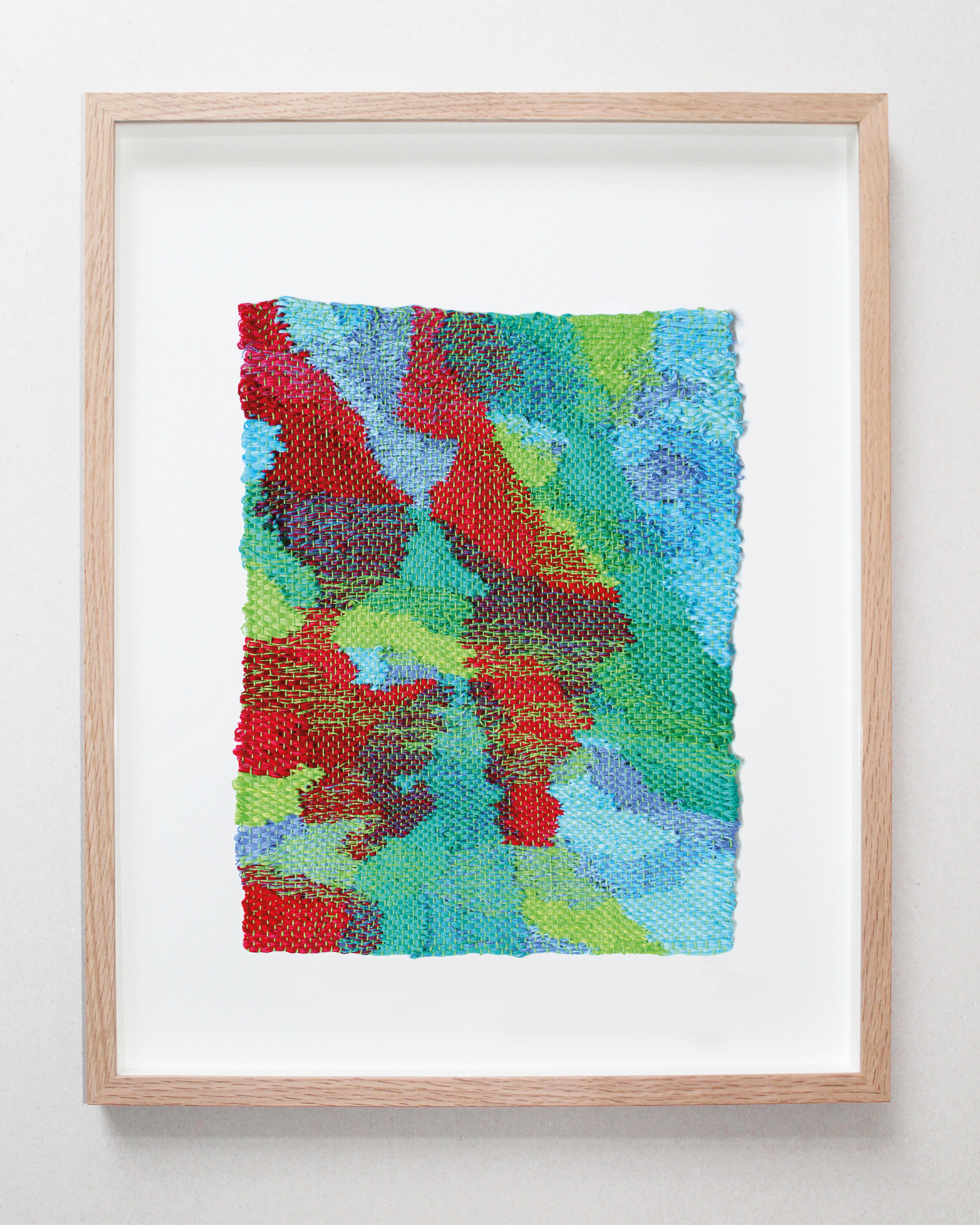 We grew together, woven cotton and linen, 28 x 21.5 cm (60 x 40 cm framed), 2021.jpg