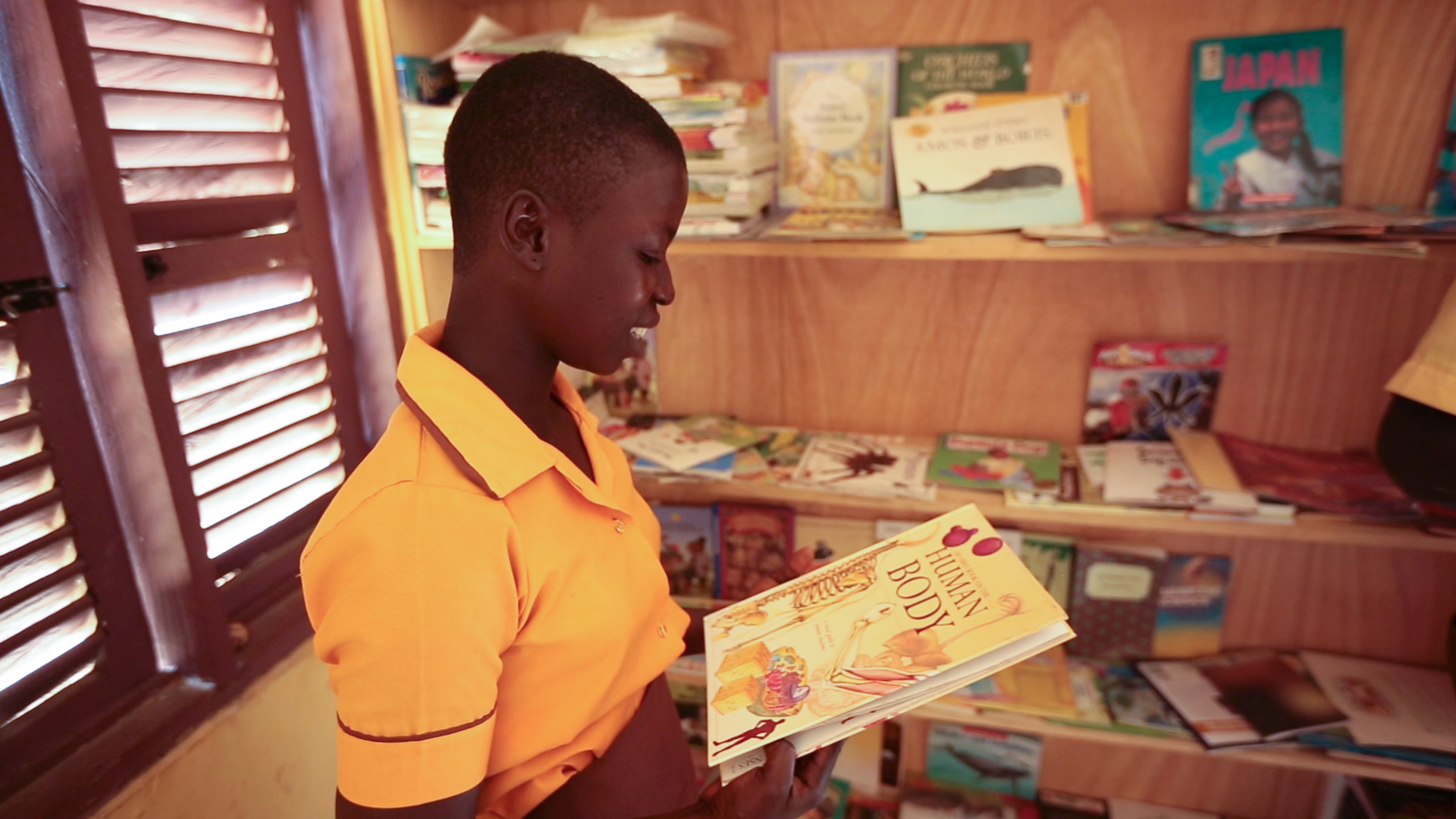 Run a Bookdrive - EPI partners with the African Library Project to establish libraries at our schools.