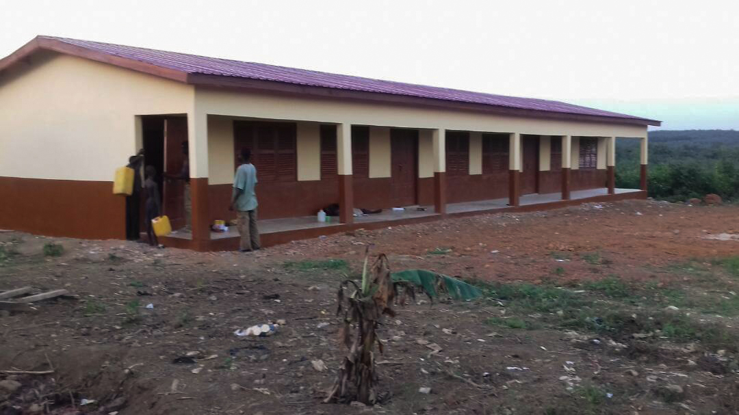 Community School 3 completed classroom block