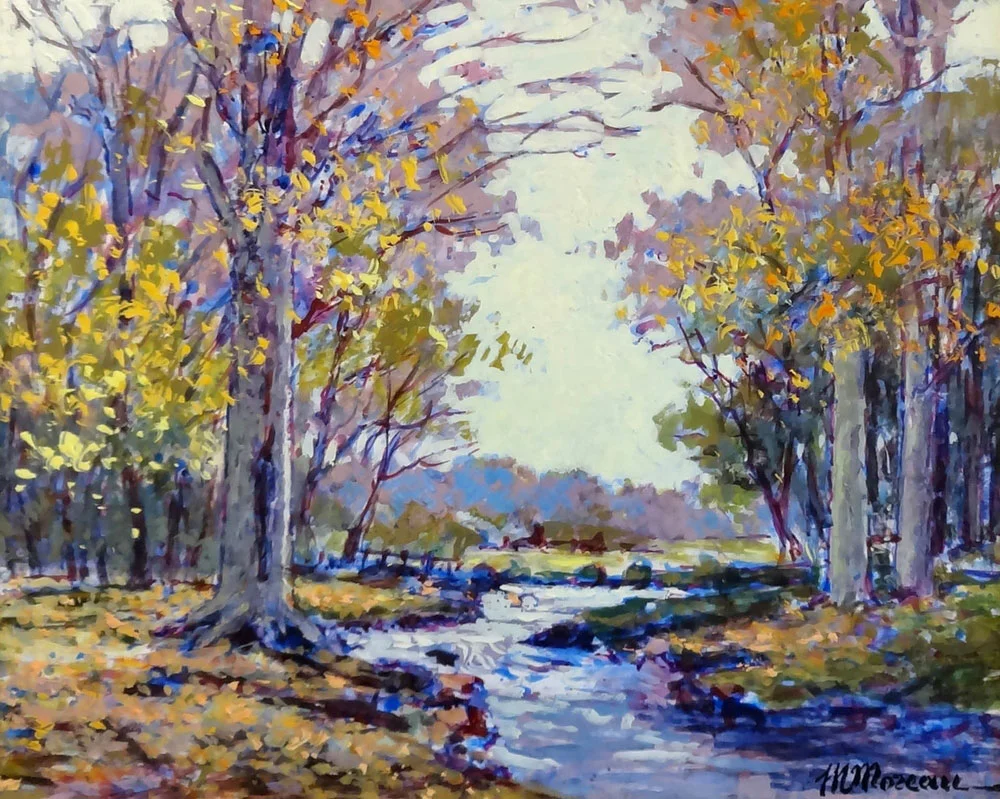 AUTOMNE oil, 17 x 13 in.