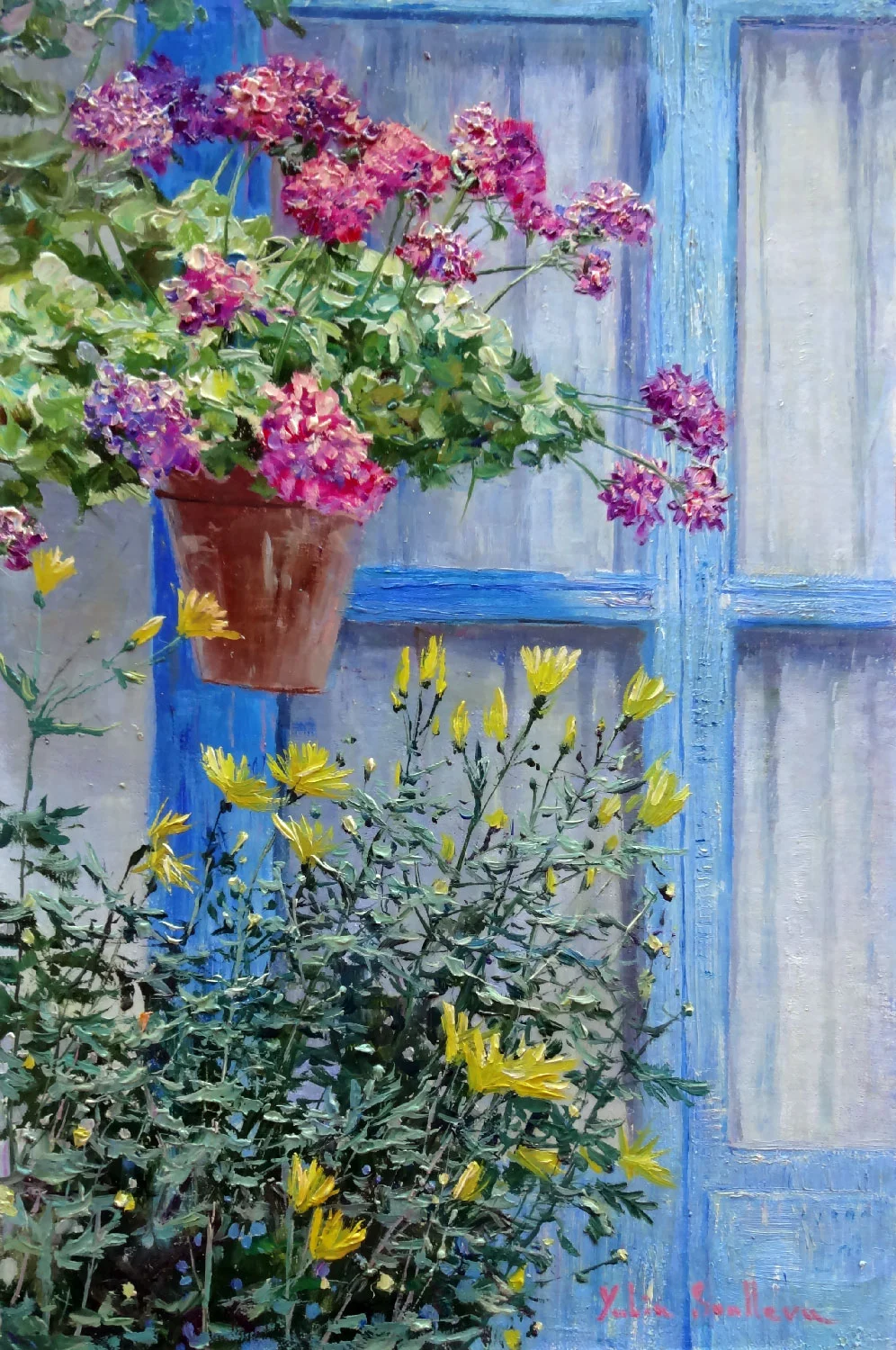 LA MADRUGADAoil, 8 x 12 in.