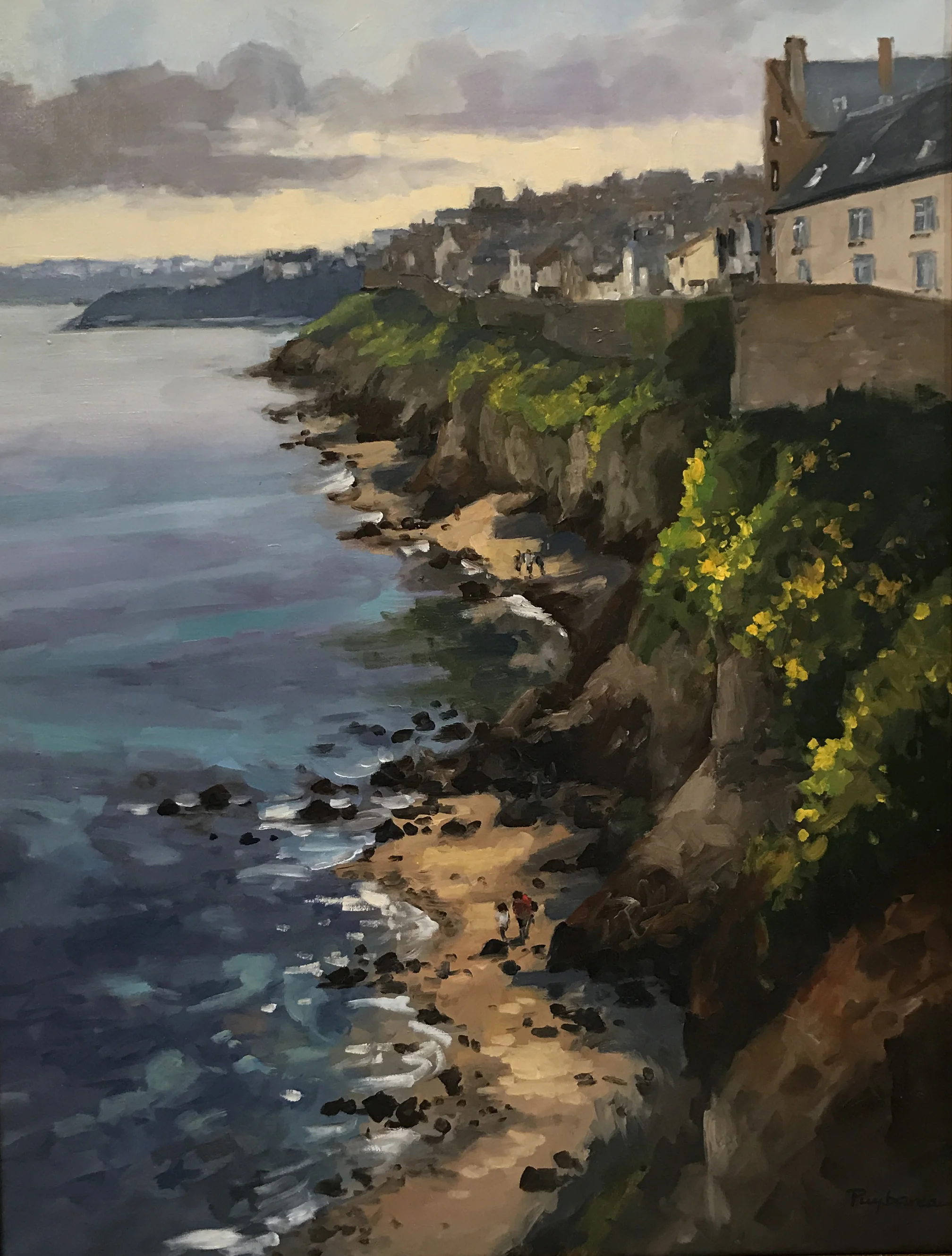 GRANVILLE oil, 25.5x20in.