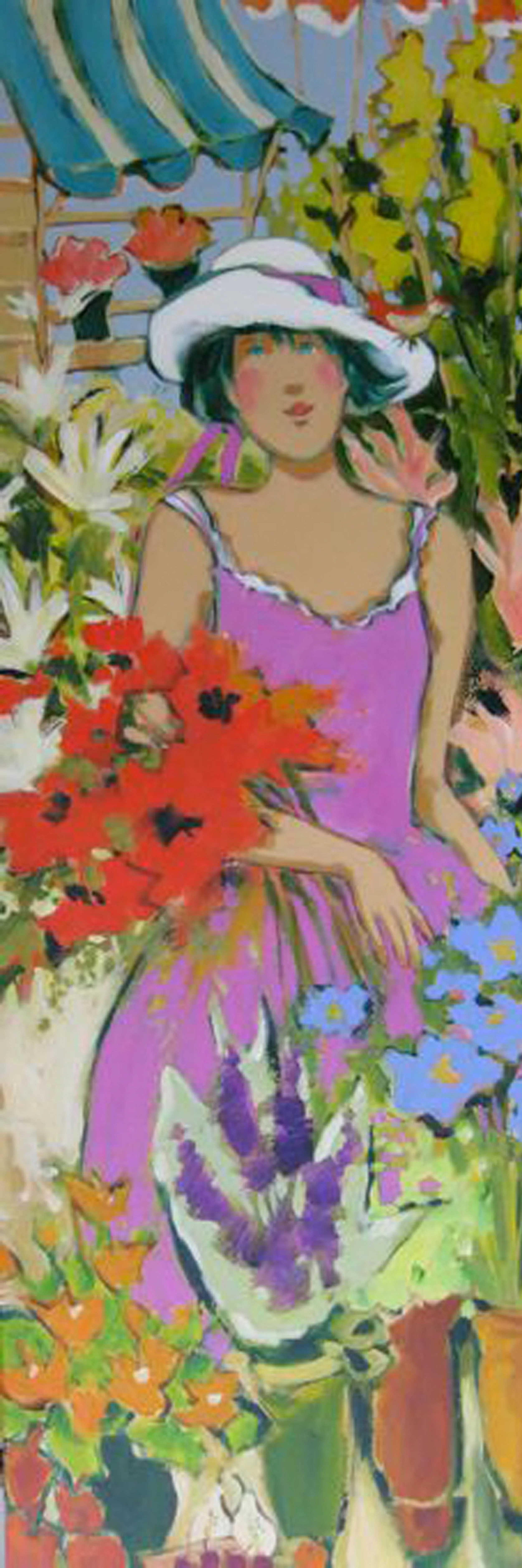 MATHILDE acrylic, 12 x 36 in.
